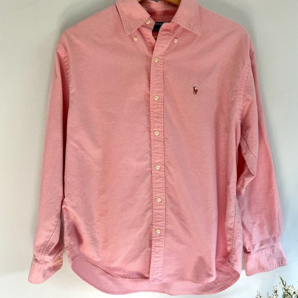 Ralph Lauren Sport Men's Button Down Long Sleeve Polo Size M - Picture 1 of 6